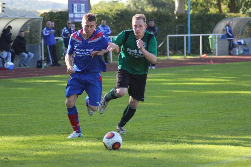 André Kowalski (l.) traf zum zwischenzeitlichen 3:0