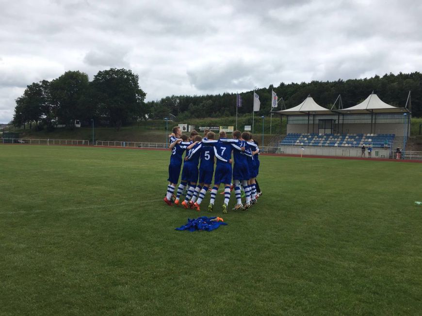 Die Baaber B-Junioren können trotz der Pokalfinalniederlage sich über die tolle Saison freuen