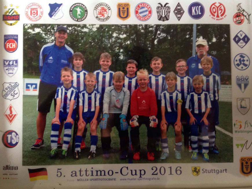 Baaber F-Jugend nahm beim Attimo-Cup teil