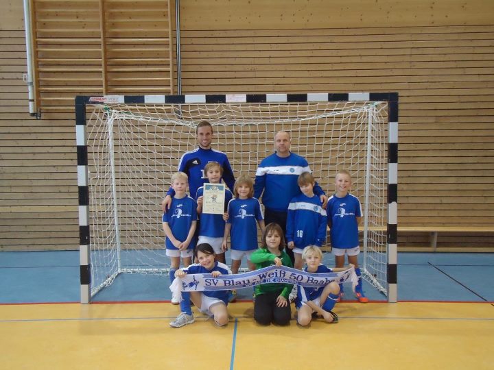 Baaber F-Jugend wurde Vierter bei der Hallenkreismeisterschaft 2012